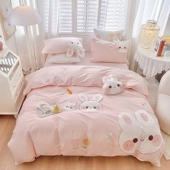 Juwas Cute Bunny Inspire Bedding Set NEW ARRIVAL