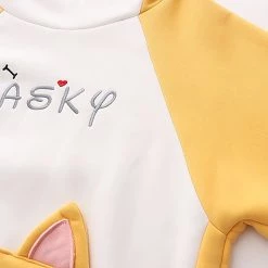 Juwas Cute Cartoon Puppy Hoodie