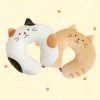 Juwas Cat Soft Plush Neck Pillow