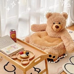 Juwas NEW ARRIVAL Fluffy Animal Mini Sofa