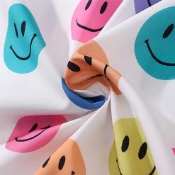 Juwas Smile Printed Harajuku Loose Shirt NEW ARRIVAL