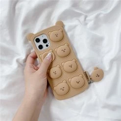 Juwas Cute Bear IPhone Case