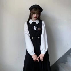 Juwas JK Uniform High Waist Dress