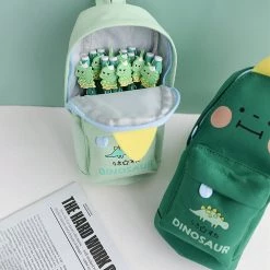 Juwas NEW ARRIVAL Adorkable Dinosaur Stationery Pouch