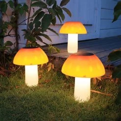 Juwas Solar Powered Mushroom Garden Lamp NEW ARRIVAL