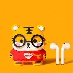 Juwas NEW ARRIVAL Cute Tiger Bluetooth Earphones