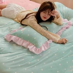Juwas Candy Pastels Polka Dot Bedding Set NEW ARRIVAL 17 Juwas Candy Pastels Polka Dot Bedding Set NEW ARRIVAL