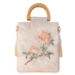Juwas Flower Lace Vintage Mori Girl Hand Bag HOME&LIFESTYLE