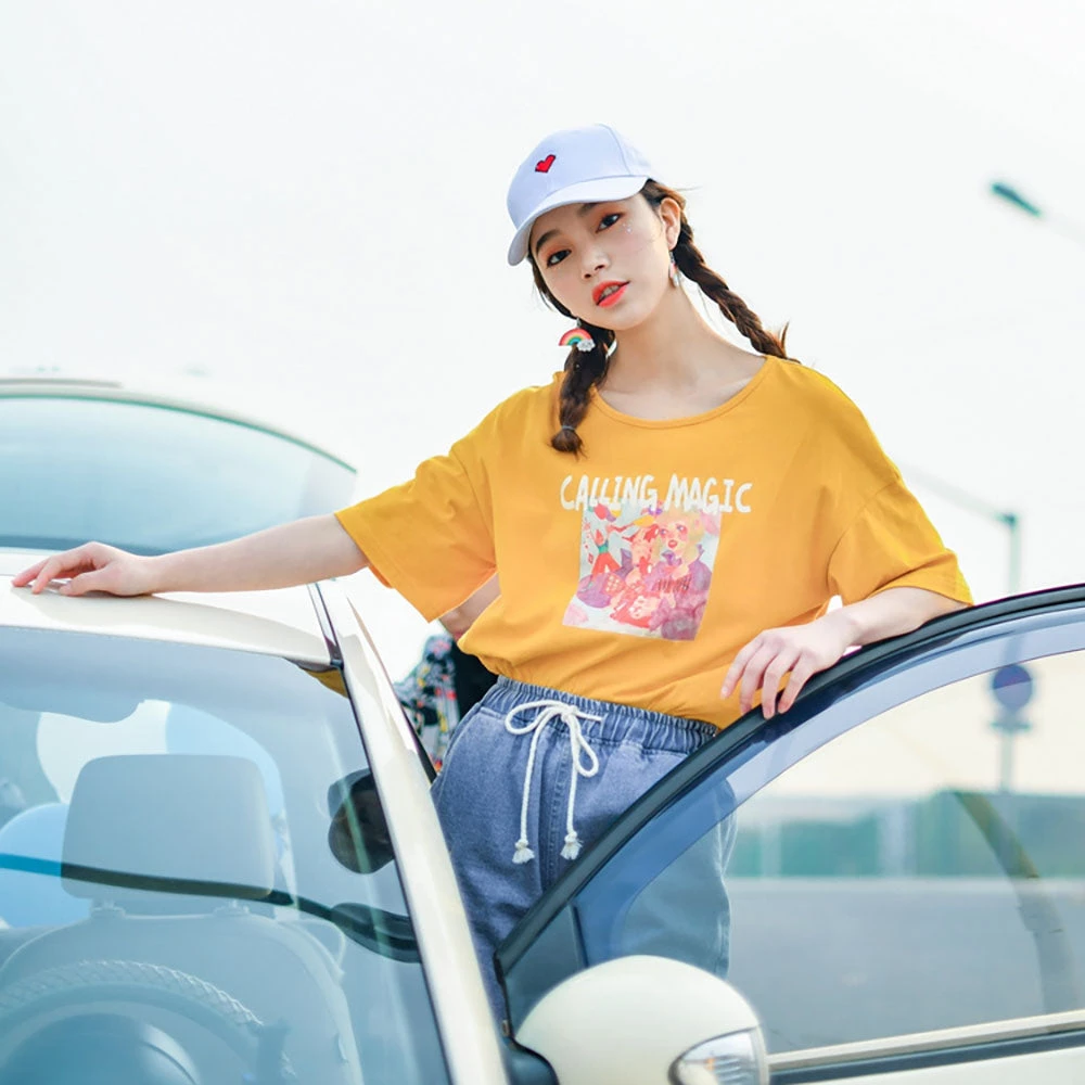 Juwas Kawaii “Calling Magic” Graphic T-Shirt NEW ARRIVAL 6 Juwas Kawaii “Calling Magic” Graphic T-Shirt NEW ARRIVAL