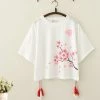 Juwas.com Online Store NEW ARRIVAL Japanese Sakura Spring Tassel Top