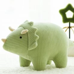 Juwas Kawaii Mini Triceratops Rhinoceros Polar Bear Plush Toys