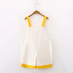 Juwas Japanese Shiba Inu Overalls And Cat T-Shirt