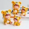 Juwas Cute Tiger Suit Baby Mini Figurine