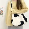 Juwas Cow Pattern Crossbody Bag