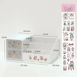 Juwas Kawaii Mini Drawer Organizer HOME&LIFESTYLE