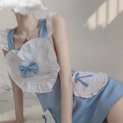 Juwas CLOTHING Steamy Maid Wrap-on Onesie Dress Lingerie