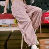 Juwas Cool Street Buckle Loose Jogger Cargo Pants NEW ARRIVAL