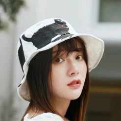 Juwas Black Cat Bucket Hat