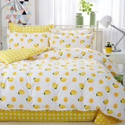 Juwas NEW ARRIVAL Lemon Bedding Set