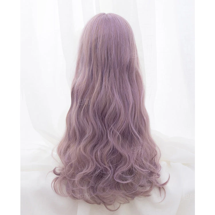 Juwas.com Online Store Fashion & Beauty Harajuku Lolita Long Purple Wavy Air Bangs Cosplay Wig 7 Juwas.com Online Store Fashion & Beauty Harajuku Lolita Long Purple Wavy Air Bangs Cosplay Wig