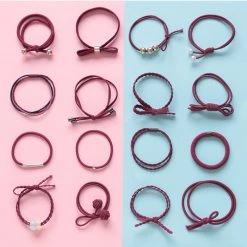 Juwas.com Online Store 16pcs Color Oriented Hair Band