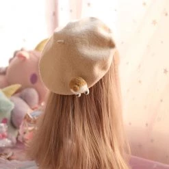 Juwas.com Online Store Corgi Artist Beret Hat