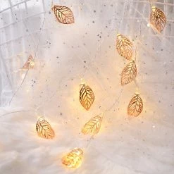 Juwas Feather LED String Lights