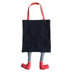 Juwas Funny Feet Canvas Tote Bag