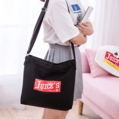 Juwas.com Online Store Japanese Harajuku Canvas Crossbody Bag