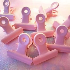 Juwas NEW ARRIVAL Pink Clips (10pcs/set)