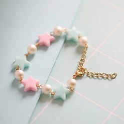 Juwas NEW ARRIVAL Sweet Candy Color Mini Stars Accessory Set