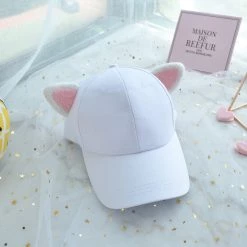 Juwas Cute Cat Ear Hat