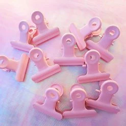 Juwas NEW ARRIVAL Pink Clips (10pcs/set)
