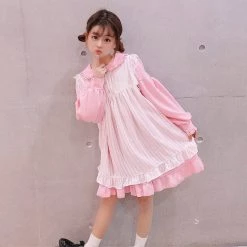 Juwas.com Online Store Kawaii Lolita Fashion Lace Edge Lotus Collor