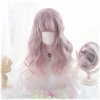 Juwas NEW ARRIVAL Harajuku Long Old Rose Ombre Wavy Wig
