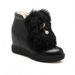 Juwas Fluffy Snow Boots