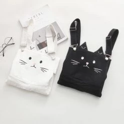 Juwas.com Online Store NEW ARRIVAL Japanese Kawaii Cat Embroidery Denim Overall 10 Juwas.com Online Store NEW ARRIVAL Japanese Kawaii Cat Embroidery Denim Overall