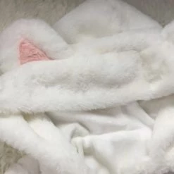 Juwas CLOTHING Cute Cat Ear Paws Plush Coat