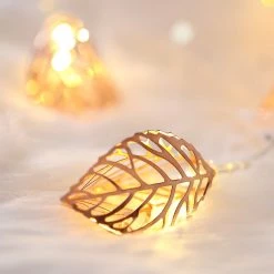 Juwas Feather LED String Lights
