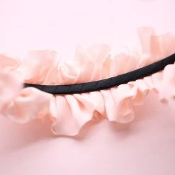 -Juwas Sweet Lolita Ruffled Flower Head Band NEW ARRIVAL