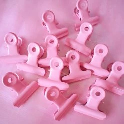 Juwas NEW ARRIVAL Pink Clips (10pcs/set)