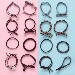 Juwas.com Online Store 16pcs Color Oriented Hair Band