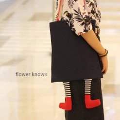 Juwas Funny Feet Canvas Tote Bag