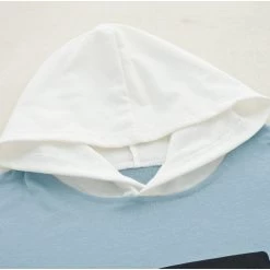 Juwas.com Online Store CLOTHING Japanese Musical Note Printed Color Block Hoodie