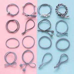 Juwas.com Online Store 16pcs Color Oriented Hair Band