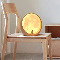 Juwas Moon Shadows Lamp
