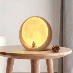 Juwas Moon Shadows Lamp