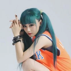Juwas.com Online Store CUTE BLUE GREEN WIG
