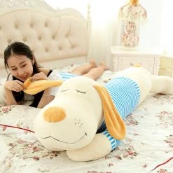 Juwas NEW ARRIVAL Lazy Bernard Dog Jumbo Plush Pillow