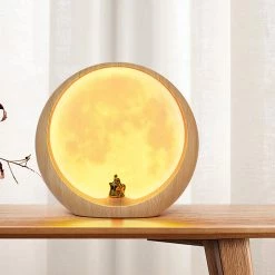 Juwas Moon Shadows Lamp